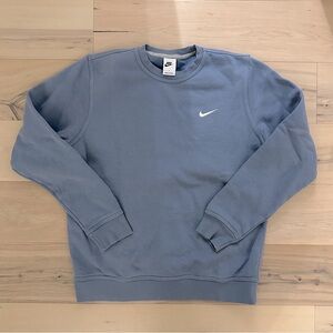 Nike Solo Swoosh Men's French Terry Crew (Large)